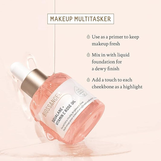 Biossance Squalane + Vitamin C Rose Oil (Original)
