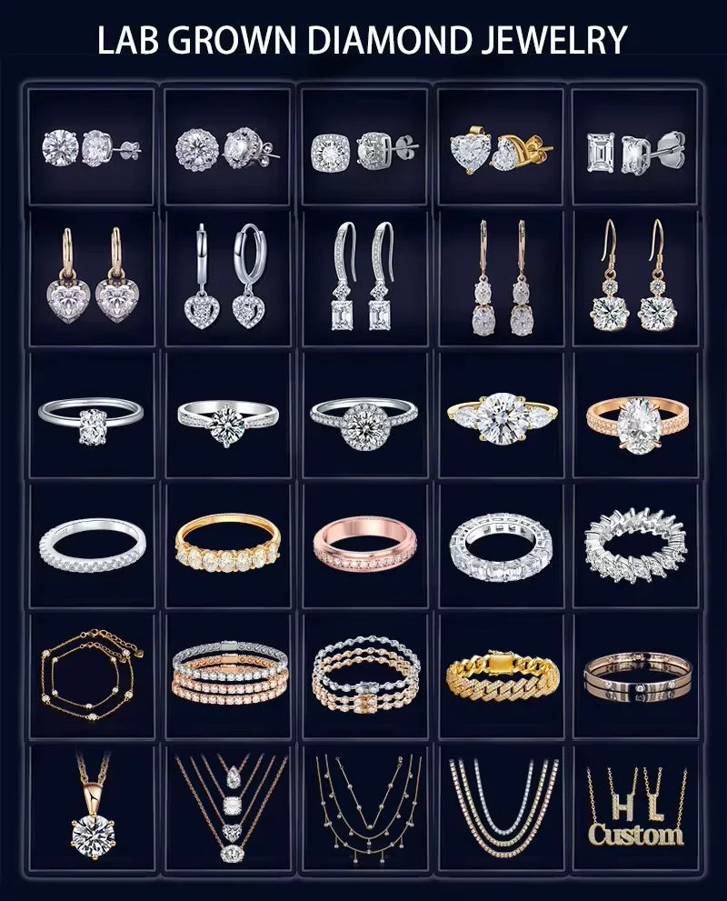 18k gold 4.5*6.5mm DEF VS VVS pear shape white lab grown diamond prong set man made diamond necklace