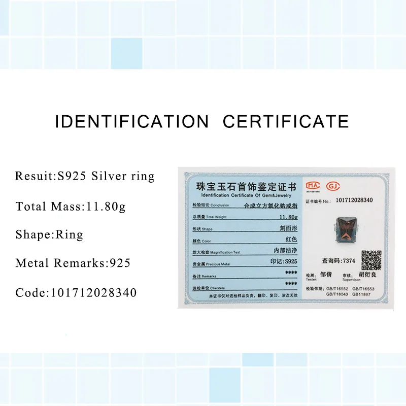 Szjinao Aquamarine Necklace Pendant For Women 14K Gold Pendants Gemstone Rectangle Viking Silver 925 Jewelry Engagement GIFT