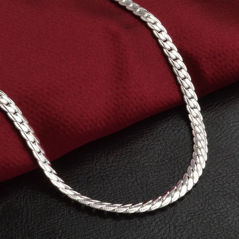 BowLift | Silver Lucky Necklace – 925 Sterling Silver Necklace for Timeless Elegance