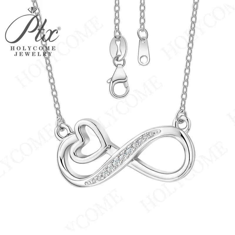 1CT D VVS Moissanite Pendant Necklace 925 Silver Women's Work Essential Great for Office Dates Parties Sparkle MB014 Pearl pulse Jewelry