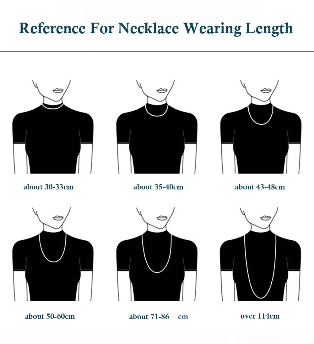 6.5/9mm Transparent Fishing Line Moissanite Necklace 925 Sterling Silver Choker Women Classic Engagement Wedding Diamond Jewelry