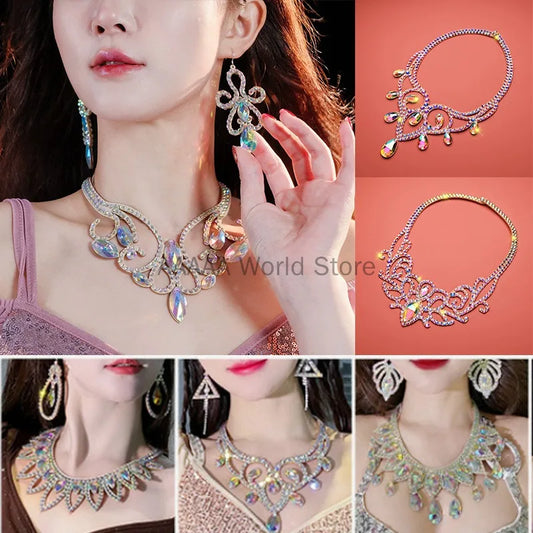 Belly Dance Necklace Female Adult Latin Stage Professional Performance Competition Accessories National Standard Dance Jewelry