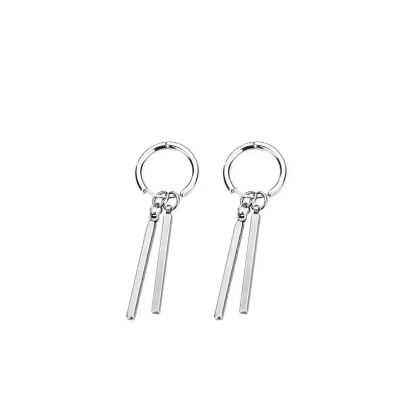 Korean Fashion Personality Long Pendant Earrings Women's