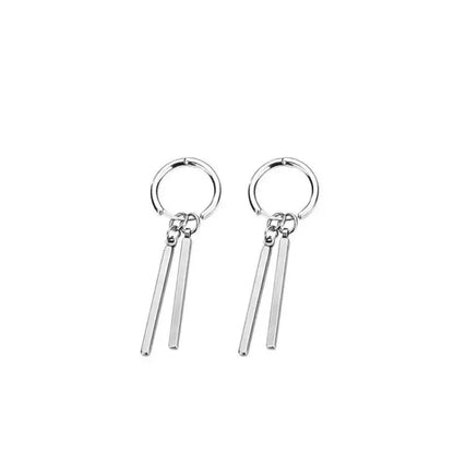 Korean Fashion Personality Long Pendant Earrings Women's