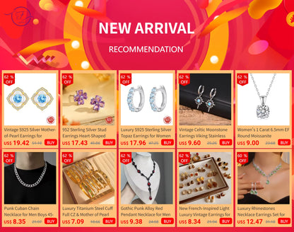 Women's 1 Carat 6.5mm EF Round Moissanite Necklace D Color Diamond Silver Plated Pendants Fine Jewelry Wedding Engagement Gift