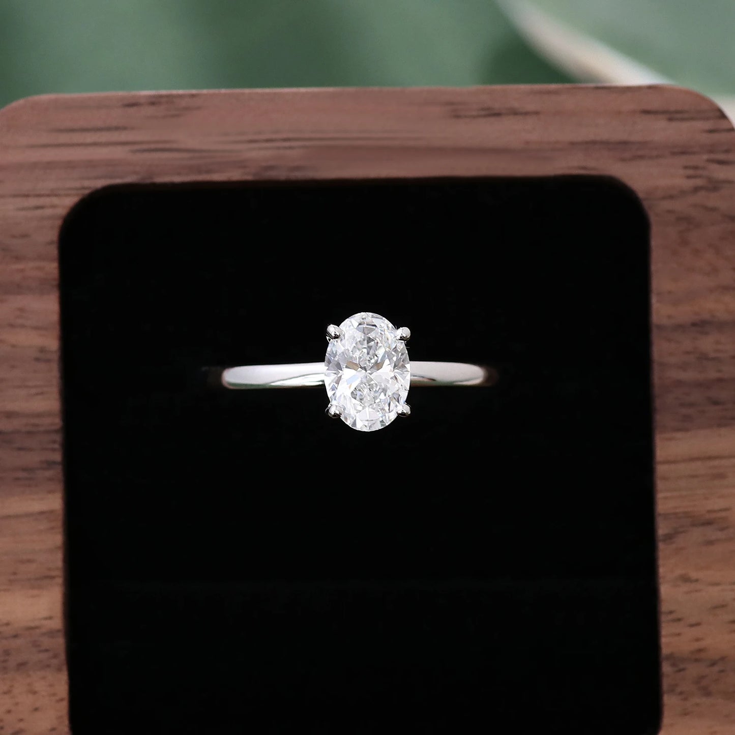 Provence 14K/18K yellow gold wedding ring set IGI certified 1.5CT oval lab diamond engagement rings stacking 3/4 eternity band