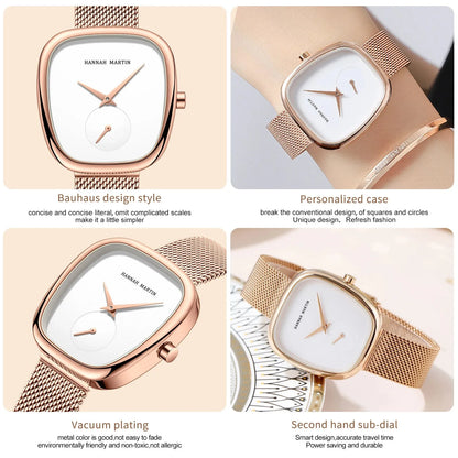 Hannah Martin Luxury Fashion Elegant Ladies Watch