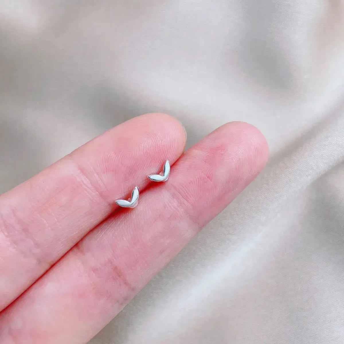 Silver Needle Black Rhombus Dangler Zircon Drop Earrings For Women c