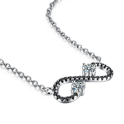 2025 New Necklace Noble Silver Color Classic Jewelry Trendy Wedding Pendants Engagement Necklaces for Women P152