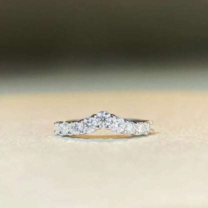 Luxur 100% Real 18k Gold Ring Moissanite With Certificate Luxury Wedding Jewelry For Women Summer Engagement Gift