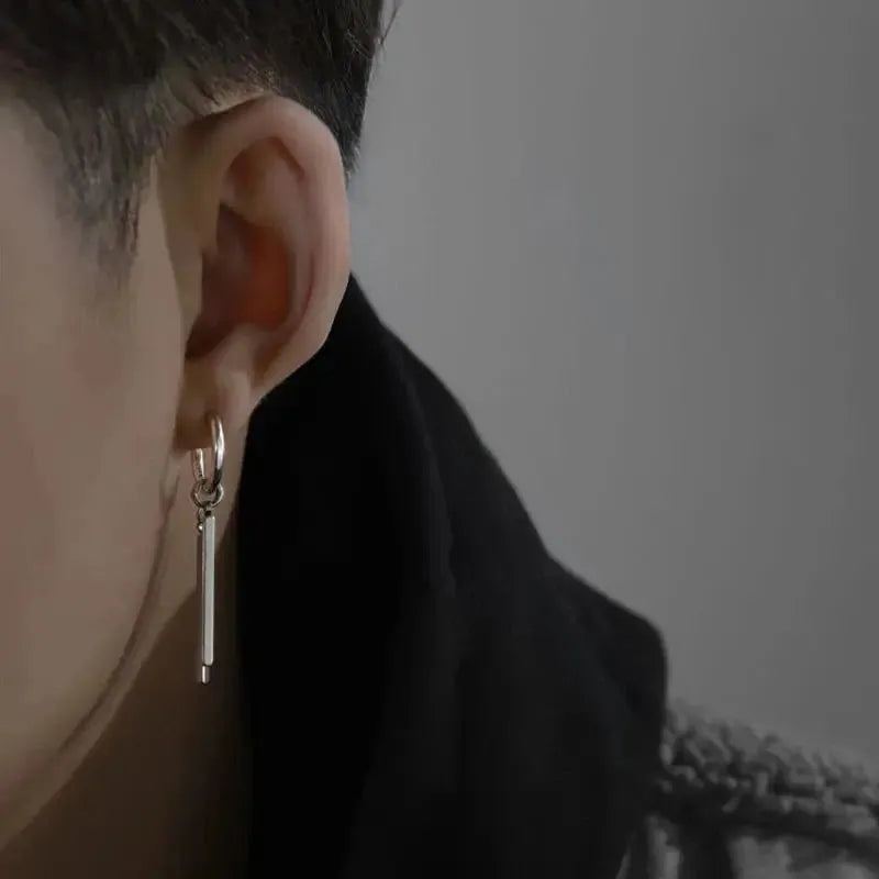 Korean Fashion Personality Long Pendant Earrings Women's