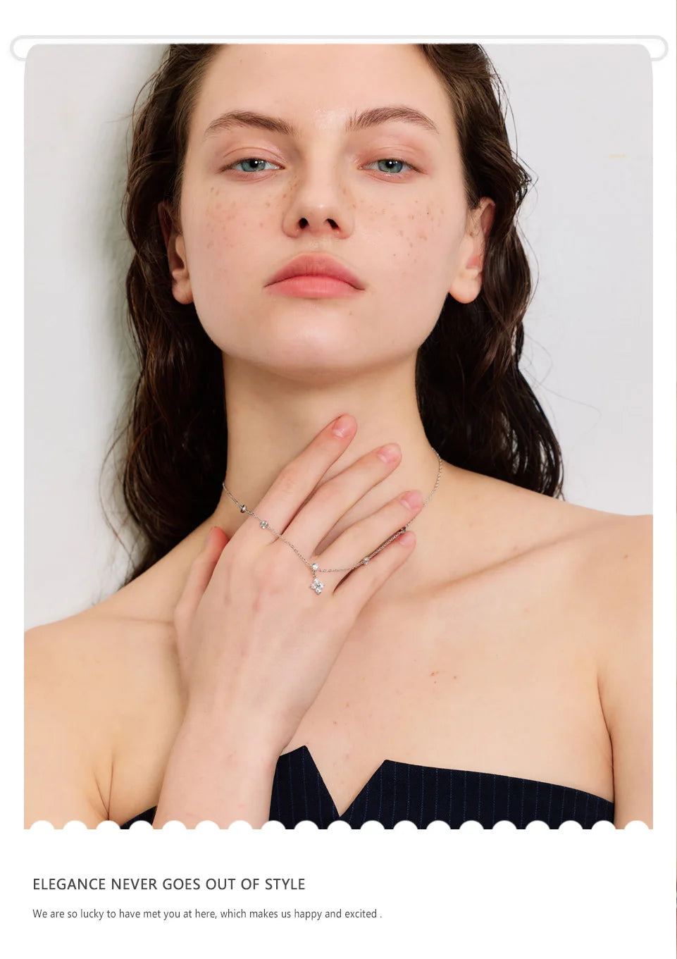 NiNice Necklaces for Women Stainless Steel Jewelry Original Heart Shaped Cubic Zirconia Pendant Engagement Wedding Gift Design