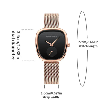 Hannah Martin Luxury Fashion Elegant Ladies Watch