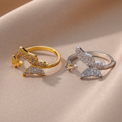 18K Gold & Diamond Ring For Women R4999MYD0001