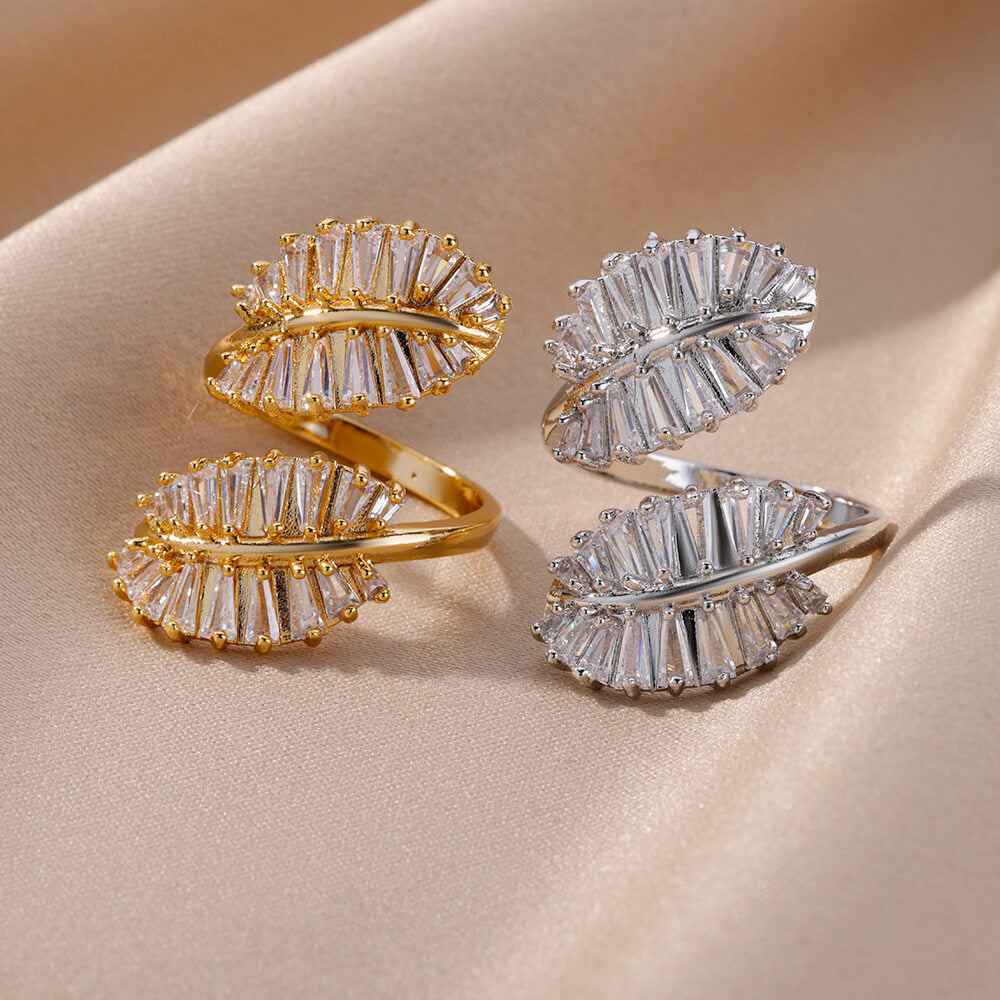 18K Gold & Diamond Ring For Women R4999MYD0001