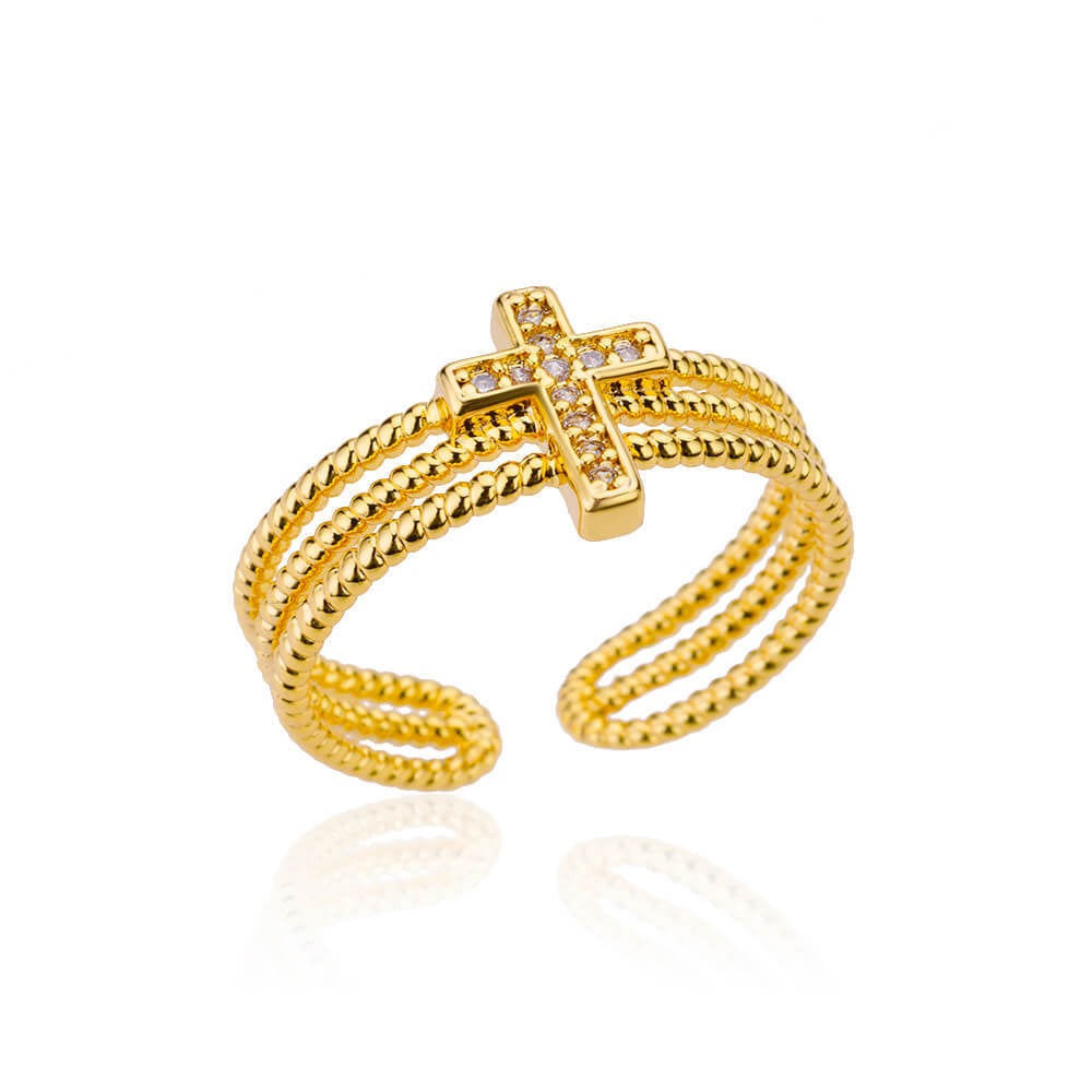 18K Gold & Diamond Ring For Women R4999MYD0001