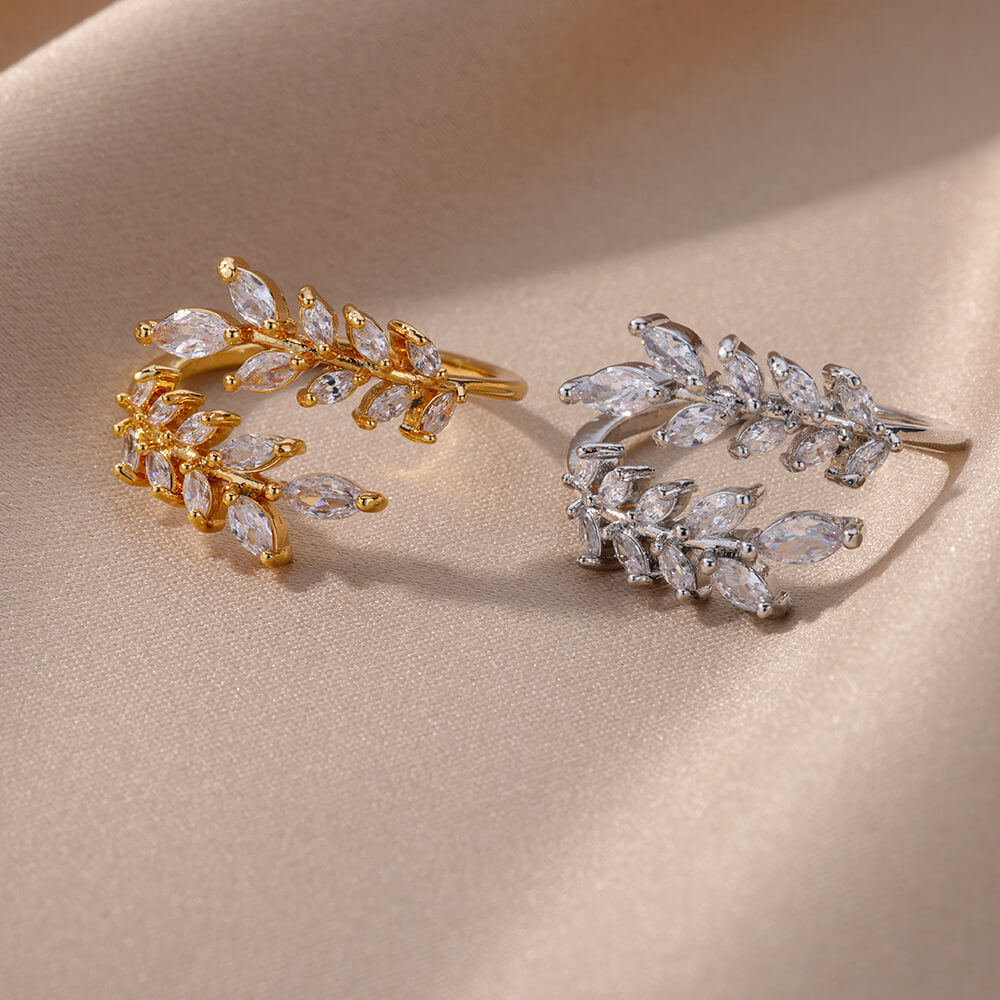 18K Gold & Diamond Ring For Women R4999MYD0001