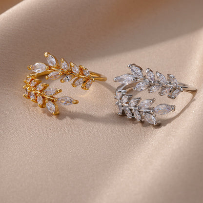 18K Gold & Diamond Ring For Women R4999MYD0001